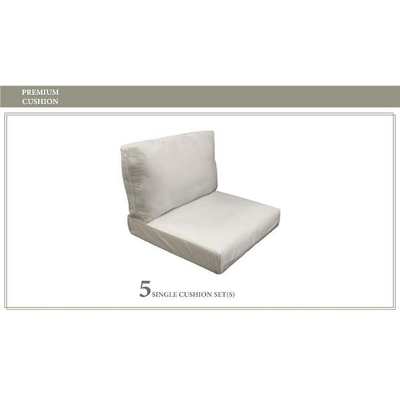 TK Classics Coast 10 Piece Outdoor Lounge Chair Cushion Set