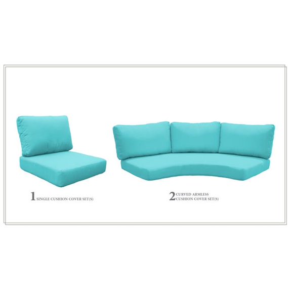 TK Classics CUSHIONS-FAIRMONT-06i-ARUBA Cushion Set for Fairmont-06i, Aruba
