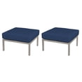 thumbnail image 1 of TK Classics Carlisle Aluminum Ottoman, 1 of 5
