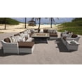 thumbnail image 1 of TK Classics Fairmont 17 Piece Outdoor Wicker Patio Furniture Set 17b, 1 of 5