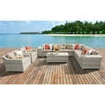thumbnail image 1 of TK Classics Fairmont All-Weather Wicker 11 Piece Corner Sectional Patio Conversation Set, 1 of 2