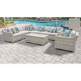 thumbnail image 1 of TK Classics Fairmont All-Weather Wicker 8 Piece Corner Sectional Patio Conversation Set with Chair, 1 of 2