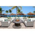 thumbnail image 1 of TK Classics Fairmont All-Weather Wicker 8 Piece Tempe Fire Pit Conversation Set, 1 of 2