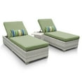 thumbnail image 1 of TK Classics FAIRMONT-1x-CILANTRO Fairmont Chaise Outdoor Wicker Patio Furniture, Cilantro, 1 of 2