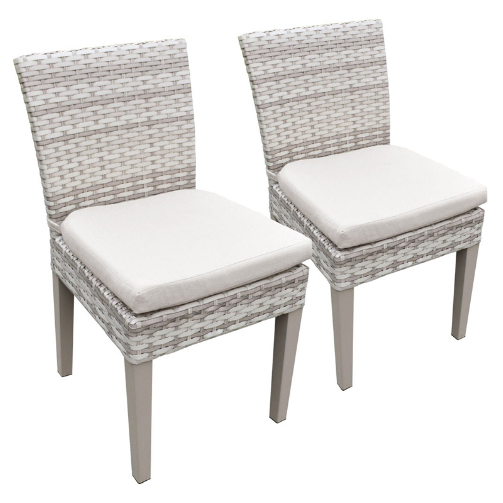 TK Classics Fairmont Armless Outdoor Dining Chairs - image 1 of 2