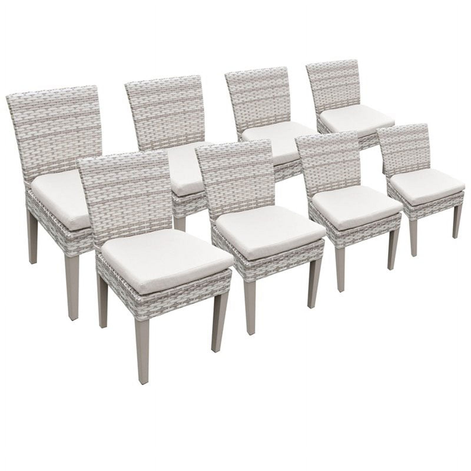 8 Fairmont Armless Dining Chairs-Color:Beige - image 1 of 1