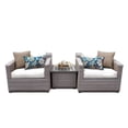 thumbnail image 1 of TK Classics Florence 3 Piece Outdoor Wicker Patio Furniture Set 03a, 1 of 2