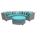 thumbnail image 1 of TK Classics Florence 4 Piece Outdoor Wicker Patio Furniture Set 04a, 1 of 2