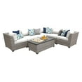 thumbnail image 1 of TK Classics Florence 7 Piece Outdoor Wicker Patio Furniture Set 07b, 1 of 2