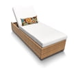 thumbnail image 1 of TK Classics LAGUNA-1x-WHITE Laguna Chaise Outdoor Wicker Patio Furniture, Sail White, 1 of 2