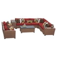 thumbnail image 1 of TK Classics Laguna 11 Piece Outdoor Wicker Patio Furniture Set 11d, 1 of 3