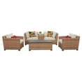 thumbnail image 1 of TK Classics Laguna 6 Piece Outdoor Wicker Patio Furniture Set 06d, 1 of 3
