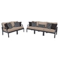 thumbnail image 1 of TK Classics Lexington 05a 5 Piece Aluminum Outdoor Patio Conversation Set, 1 of 2