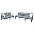 thumbnail image 1 of TK Classics Lexington 05a 5 Piece Aluminum Outdoor Patio Conversation Set, 1 of 2