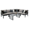 thumbnail image 1 of TK Classics Lexington 07b 7 Piece Aluminum Outdoor Patio Conversation Set, 1 of 2