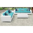 thumbnail image 1 of TK Classics Miami 6 Piece Outdoor Wicker Patio Furniture Set 06i, 1 of 5