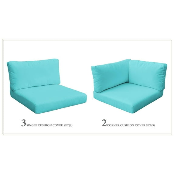TK Classics Monaco-06a Outdoor Cushion Set