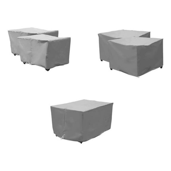 TK Classics Monterey 5 Piece Water Resistant Patio Furniture Cover Set