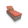 thumbnail image 1 of TK Classics OASIS-1x-ST-TANGERINE Oasis Chaise Outdoor Wicker Patio Furniture with Side Table, Tangerine, 1 of 2