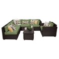 thumbnail image 1 of TK Classics Venice Wicker 7 Piece Patio Conversation Set with Club Chair and 2 Sets of Cushion Covers, 1 of 3