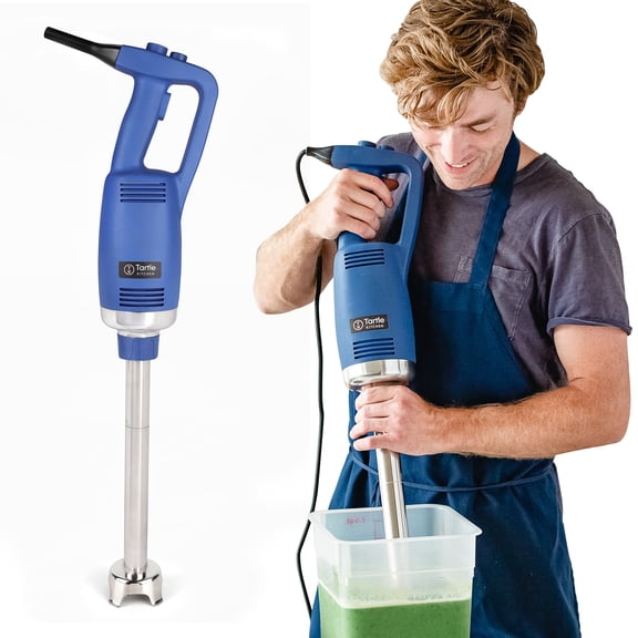 TK Commercial Immersion Blender 750W Heavy Duty for Restaurants - 16" Shaft