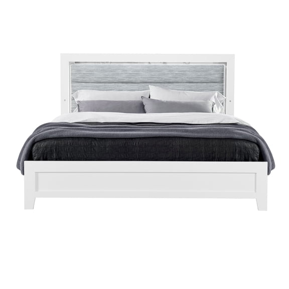 TK OMODA WHITE TWIN BED WITH LED