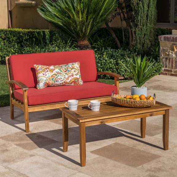 TK PEYTON LOVE SEAT + COFFEE TABLE