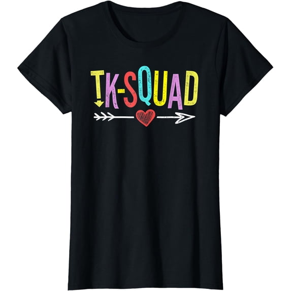 TK Squad Kindergarten Teachers Students Back To School Gift T-Shirt