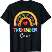 TK and Kinder Crew TK Teacher Transitional Kindergarten PreK T-Shirt