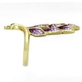 thumbnail image 1 of IP Gold(Ion Plating) Stainless Steel Ring with Top Grade Crystal in Multi Color for Women Style TK1101, 1 of 3