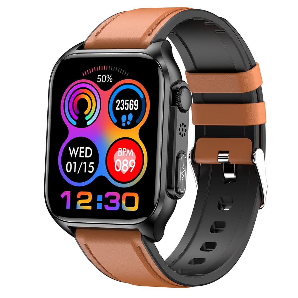 LAATIKUI smart watch TK12 Bluetooth sports mode 1.96-inch fitness exercise tracker answering/calling/smart reminder