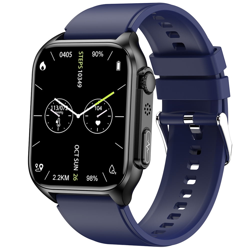 LAATIKUI smart watch TK12 Bluetooth sports mode 1.96-inch fitness exercise tracker answering/calling/smart reminder