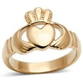 thumbnail image 1 of IP Rose Gold(Ion Plating) Stainless Steel Ring with No Stone for Women Celtic Theme No Stone Stone Color Style TK160R Size 5, 1 of 4