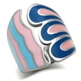 thumbnail image 1 of High polished (no plating) Stainless Steel Ring with No Stone for Women Animals Theme No Stone Stone Color Style TK253 Size 5, 1 of 5