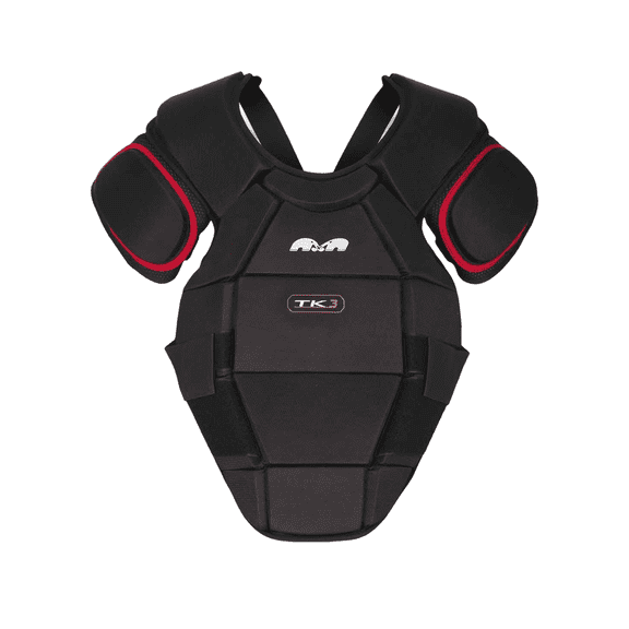 TK3 Chest & Shoulder Guard, Black / Medium/Large
