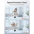 TK3 Pomodoro Timer Cube, Desk Productivity Timer with 5/10/30/60 Min ...