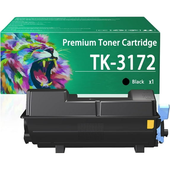 TK3172 Toner Cartridges Compatible for Kyocera TK-3172 TK-3172K 1T02T80US0 Toner Cartridge Work for Ecosys P3050dn P3055dn P3060dn M3860idn M3860idnf Printers
