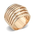 thumbnail image 1 of TK3797 - IP Rose Gold(Ion Plating) Stainless Steel Ring with NoStone in No Stone, 1 of 1