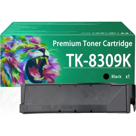 TK8309 Toner Cartridges Compatible for Kyocera TK-8309 TK-8309Y Yellow Toner Cartridge Work for Taskalfa 3050ci 3051ci 3550ci 3551ci Printers