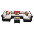 thumbnail image 1 of Barbados 7 Piece Outdoor Wicker Patio Furniture Set 07c, 1 of 2