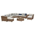 thumbnail image 1 of TK Classics Laguna 11 Piece Outdoor Wicker Patio Furniture Set 11c, 1 of 3