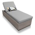 thumbnail image 1 of TK Classics OASIS-1x-GREY Oasis Chaise Outdoor Wicker Patio Furniture, Grey, 1 of 2