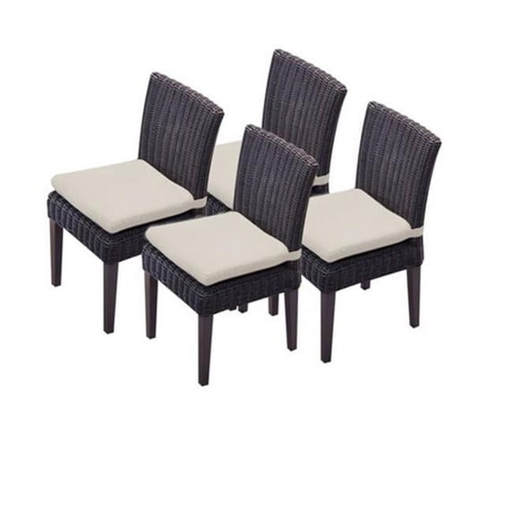 TKC Venice Armless Dining Chairs - 4 Piece