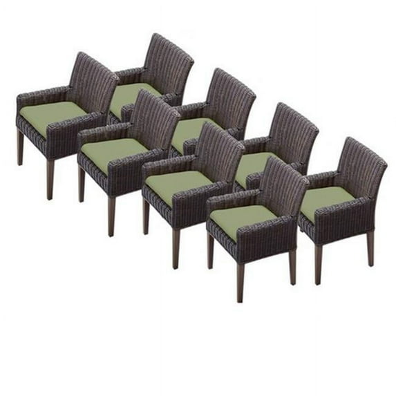 TKC Venice Dining Chairs with Arms, 8 Piece