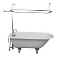 thumbnail image 1 of BarclayTub Kit 67" CI Roll Top, Shwr, 1 of 5