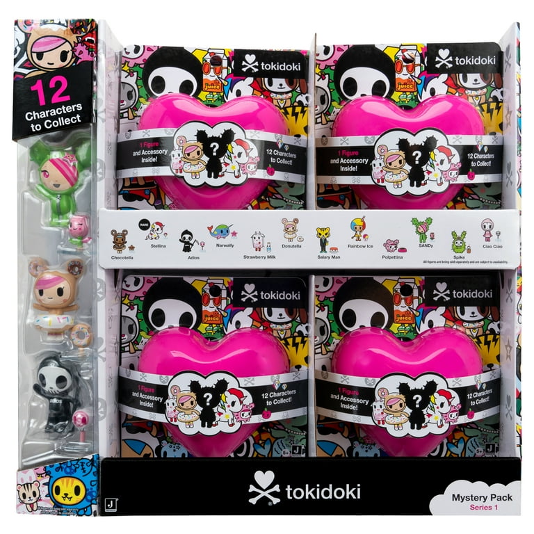 tokidoki 2 inch Mystery Assortment - 1 Figure and 1 Accessory - 12