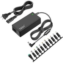 TKDY 24V 2.5A Power Supply Adapter, DC 24V 60W Charger Cable Come with 11Pcs DC Connector for LED Strip Light Vizio Soundbar Zebra Printers Dymo 4XL Printer Compatible with 0-2500mA Devices
