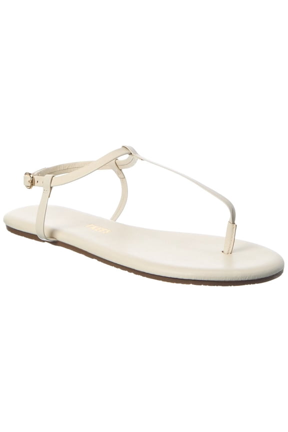 Mariana Leather Sandal, 8, White