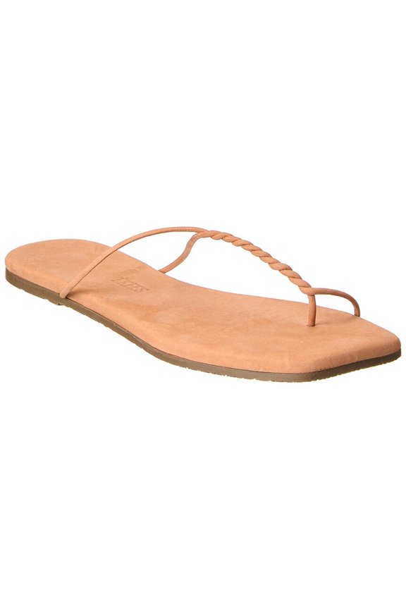 Simone Suede Sandal, 5, Brown
