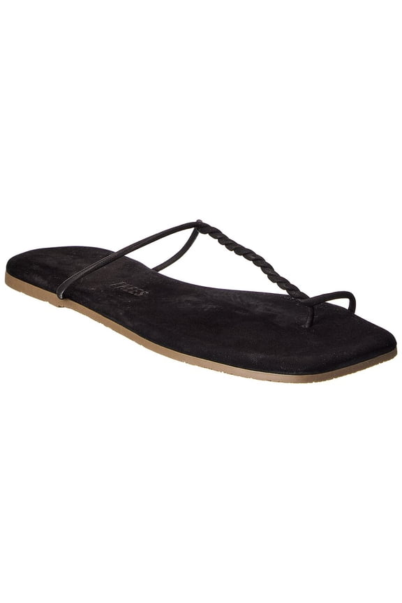 Simone Suede Sandal, 9, Black